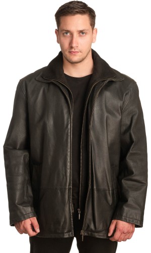 Γνήσιο Ανδρικό Δερμάτινο Μπουφάν - A192