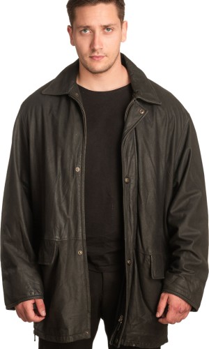 Γνήσιο Ανδρικό Δερμάτινο Μπουφάν - A205