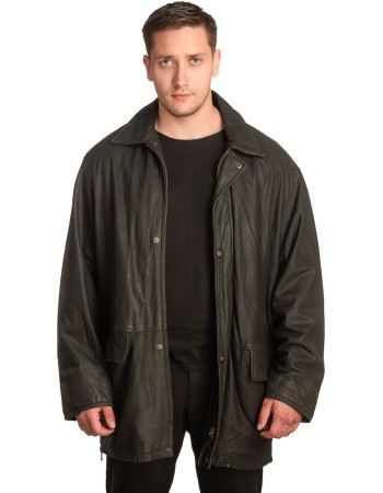 Γνήσιο Ανδρικό Δερμάτινο Μπουφάν - A205