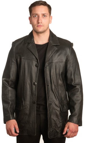 Γνήσιο Ανδρικό Δερμάτινο Σακάκι - Α209