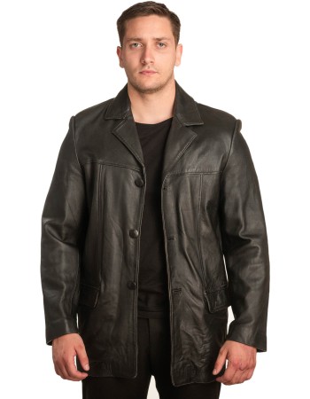 Γνήσιο Ανδρικό Δερμάτινο Σακάκι - Α209