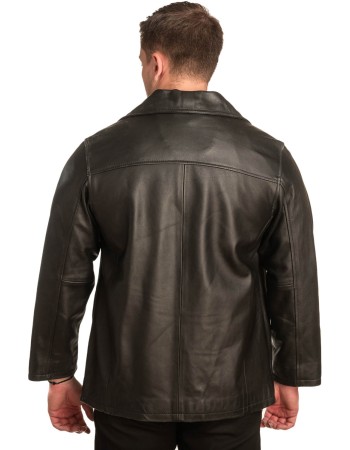 Γνήσιο Ανδρικό Δερμάτινο Μπουφάν - A210