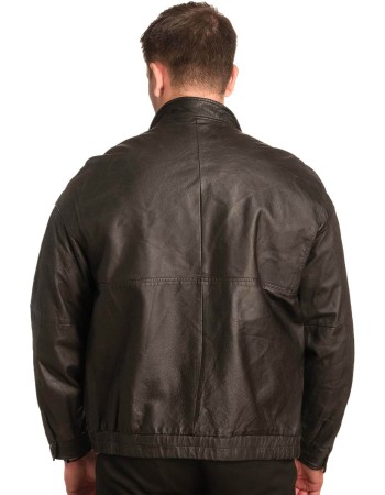 Γνήσιο Ανδρικό Δερμάτινο Μπουφάν - A211