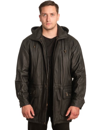 Γνήσιο Ανδρικό Δερμάτινο Μπουφάν - A213