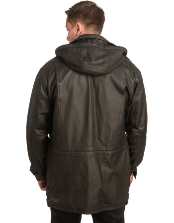 Γνήσιο Ανδρικό Δερμάτινο Μπουφάν - A213