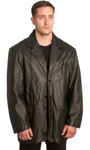 Γνήσιο Ανδρικό Δερμάτινο Σακάκι - Α214