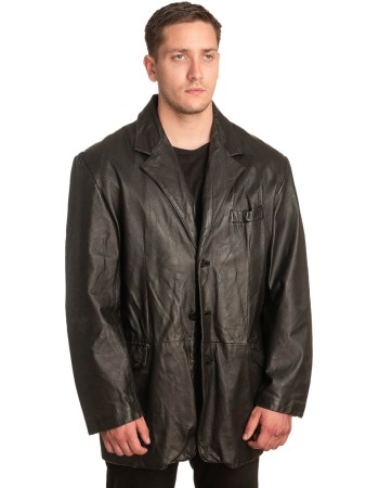 Γνήσιο Ανδρικό Δερμάτινο Σακάκι - Α214