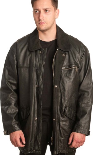 Γνήσιο Ανδρικό Δερμάτινο Μπουφάν - A216