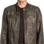  Γνήσιο Ανδρικό Δερμάτινο Μπουφάν - A217