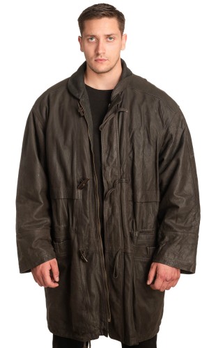 Γνήσιο Ανδρικό Δερμάτινο Μπουφάν - A220