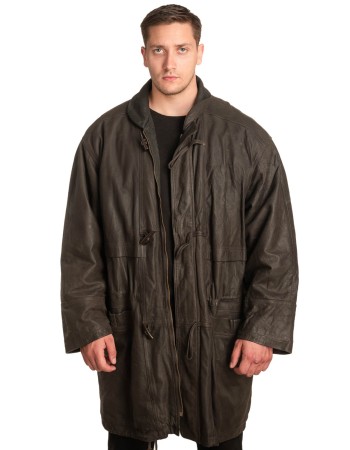 Γνήσιο Ανδρικό Δερμάτινο Μπουφάν - A220