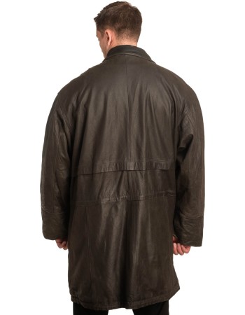 Γνήσιο Ανδρικό Δερμάτινο Μπουφάν - A220