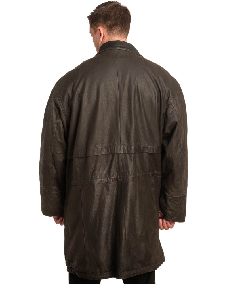 Γνήσιο Ανδρικό Δερμάτινο Μπουφάν - A220