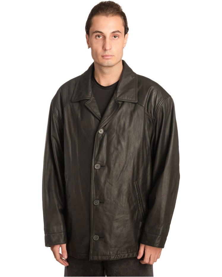 Γνήσιο Ανδρικό Δερμάτινο Σακάκι - Α221