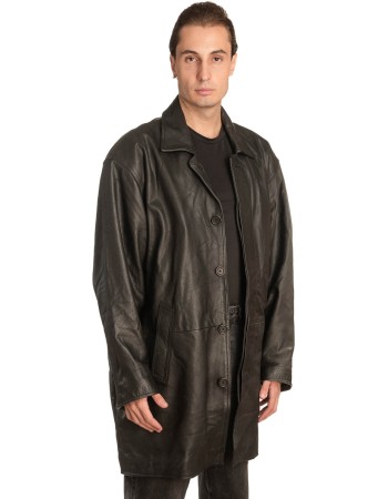 Γνήσιο Ανδρικό Δερμάτινο Μπουφάν - A222