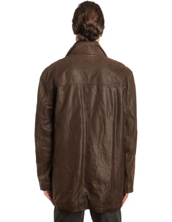 Γνήσιο Ανδρικό Δερμάτινο Μπουφάν - A224
