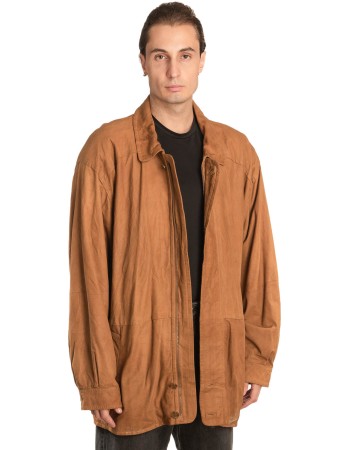 Γνήσιο Ανδρικό Δερμάτινο Μπουφάν - A228