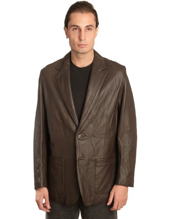Γνήσιο Ανδρικό Δερμάτινο Σακάκι - Α230