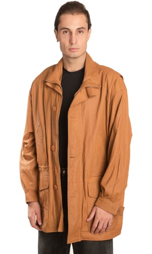 Γνήσιο Ανδρικό Δερμάτινο Μπουφάν - A231