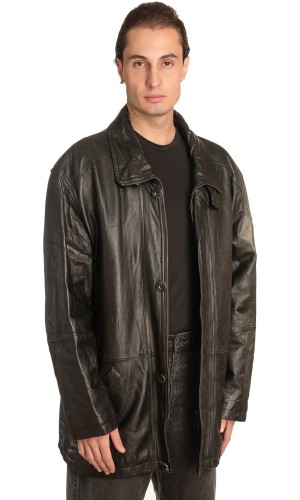 Γνήσιο Ανδρικό Δερμάτινο Μπουφάν - A233