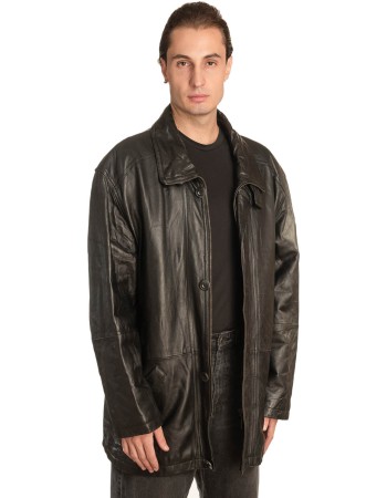 Γνήσιο Ανδρικό Δερμάτινο Μπουφάν - A233
