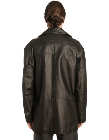 Γνήσιο Ανδρικό Δερμάτινο Μπουφάν - A236