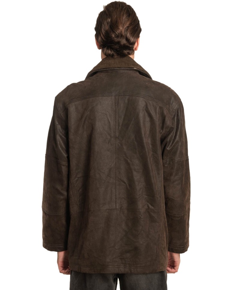 Γνήσιο Ανδρικό Δερμάτινο Μπουφάν - A240