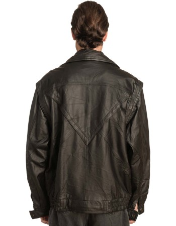 Γνήσιο Ανδρικό Δερμάτινο Μπουφάν - A241