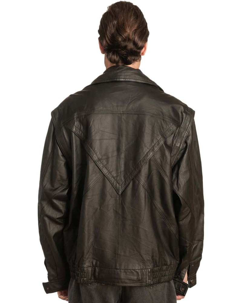 Γνήσιο Ανδρικό Δερμάτινο Μπουφάν - A241