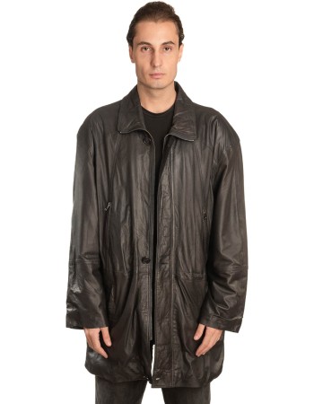 Γνήσιο Ανδρικό Δερμάτινο Μπουφάν - A242