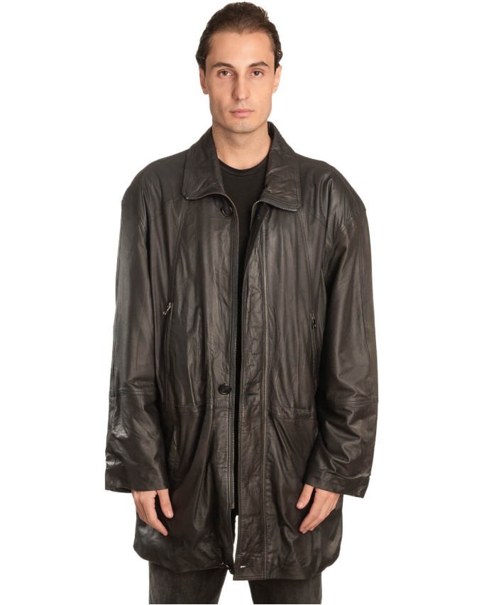 Γνήσιο Ανδρικό Δερμάτινο Μπουφάν - A242