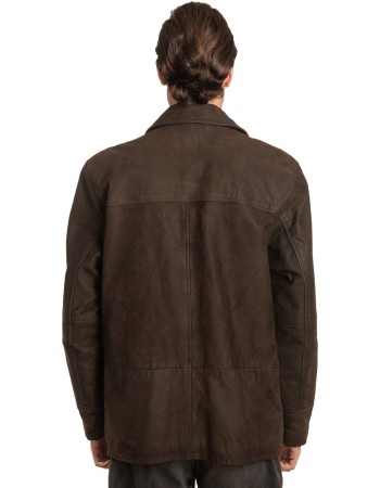 Γνήσιο Ανδρικό Δερμάτινο Μπουφάν - A244