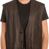 Γνήσιο Ανδρικό Δερμάτινο Γιλέκο - A245