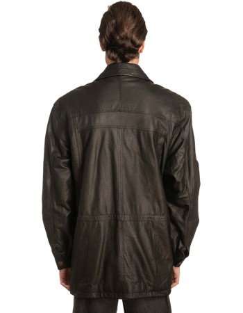 Γνήσιο Ανδρικό Δερμάτινο Μπουφάν - A246