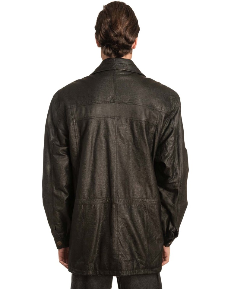 Γνήσιο Ανδρικό Δερμάτινο Μπουφάν - A246