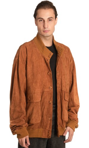 Γνήσιο Ανδρικό Δερμάτινο Μπουφάν - A248