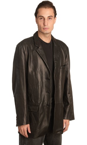 Γνήσιο Ανδρικό Δερμάτινο Σακάκι - Α250