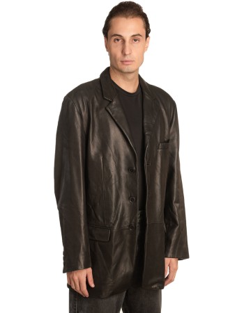 Γνήσιο Ανδρικό Δερμάτινο Σακάκι - Α250