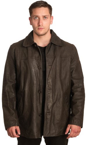 Γνήσιο Ανδρικό Δερμάτινο Μπουφάν - A251