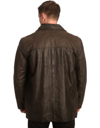 Γνήσιο Ανδρικό Δερμάτινο Μπουφάν - A251