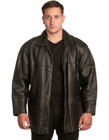 Γνήσιο Ανδρικό Δερμάτινο Σακάκι - Α254