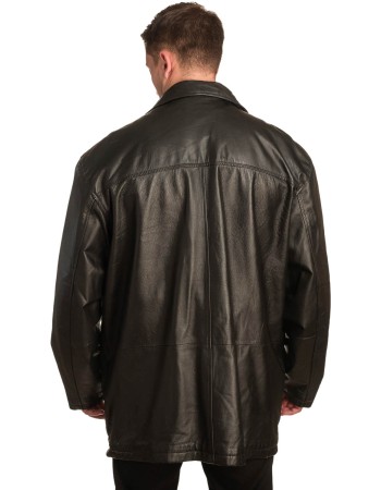 Γνήσιο Ανδρικό Δερμάτινο Μπουφάν - A255