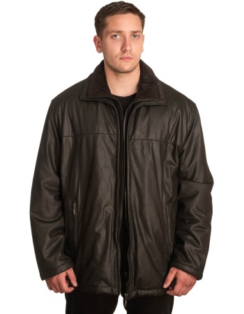 Γνήσιο Ανδρικό Δερμάτινο Μπουφάν - A261