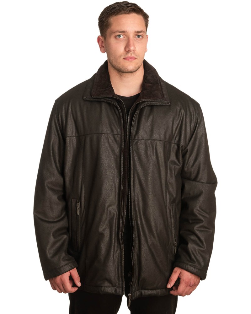 Γνήσιο Ανδρικό Δερμάτινο Μπουφάν - A261