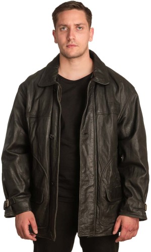 Γνήσιο Ανδρικό Δερμάτινο Μπουφάν - A271
