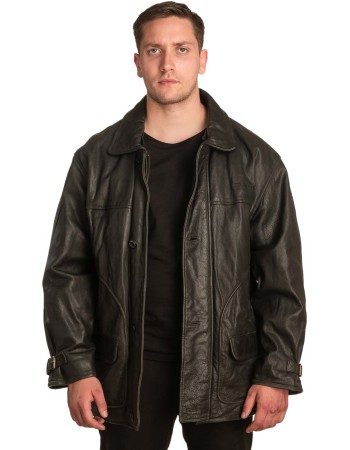 Γνήσιο Ανδρικό Δερμάτινο Μπουφάν - A271
