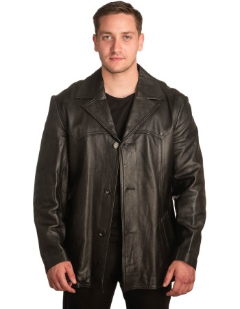 Γνήσιο Ανδρικό Δερμάτινο Σακάκι - Α274