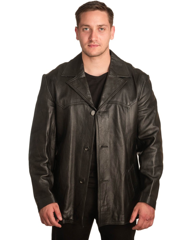 Γνήσιο Ανδρικό Δερμάτινο Σακάκι - Α274