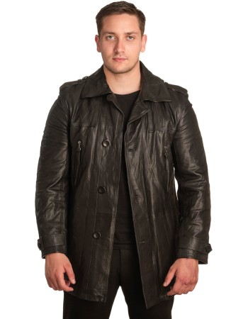 Γνήσιο Ανδρικό Δερμάτινο Σακάκι - Α277