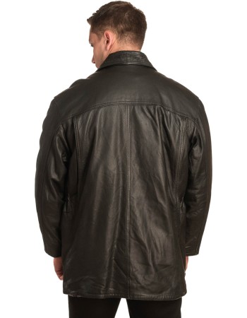 Γνήσιο Ανδρικό Δερμάτινο Μπουφάν - A281